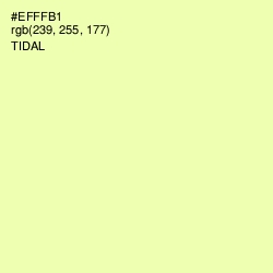 #EFFFB1 - Tidal Color Image