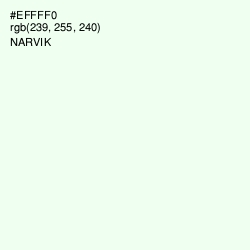 #EFFFF0 - Narvik Color Image
