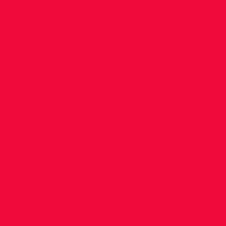 #F00A3B - Torch Red Color Image