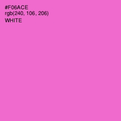 #F06ACE - Orchid Color Image