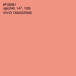 #F09381 - Vivid Tangerine Color Image