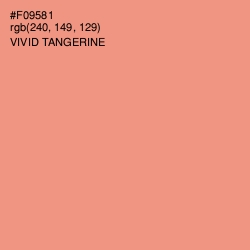 #F09581 - Vivid Tangerine Color Image