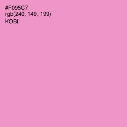#F095C7 - Kobi Color Image