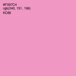 #F097C4 - Kobi Color Image