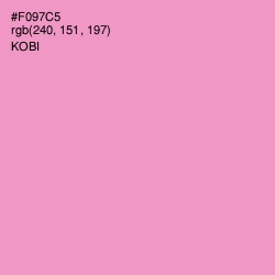 #F097C5 - Kobi Color Image