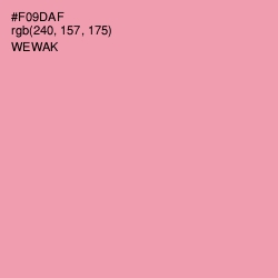 #F09DAF - Wewak Color Image