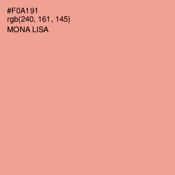 #F0A191 - Mona Lisa Color Image