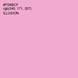 #F0ABCF - Illusion Color Image