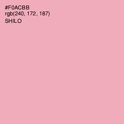 #F0ACBB - Shilo Color Image