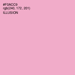 #F0ACC9 - Illusion Color Image