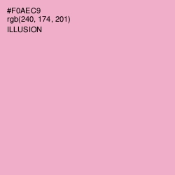 #F0AEC9 - Illusion Color Image