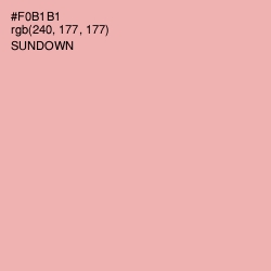 #F0B1B1 - Sundown Color Image