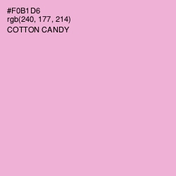 #F0B1D6 - Cotton Candy Color Image