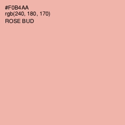 #F0B4AA - Rose Bud Color Image