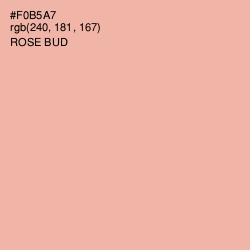 #F0B5A7 - Rose Bud Color Image