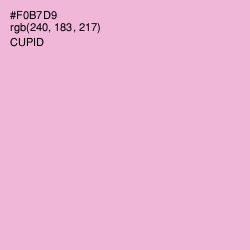 #F0B7D9 - Cupid Color Image