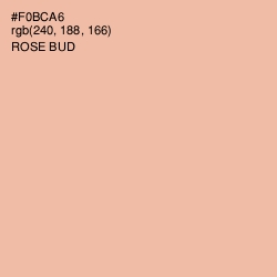 #F0BCA6 - Rose Bud Color Image
