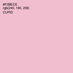#F0BECE - Cupid Color Image