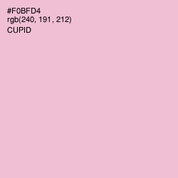 #F0BFD4 - Cupid Color Image