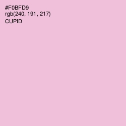 #F0BFD9 - Cupid Color Image