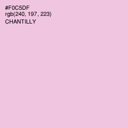#F0C5DF - Chantilly Color Image