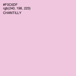 #F0C6DF - Chantilly Color Image