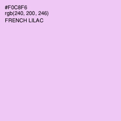 #F0C8F6 - French Lilac Color Image