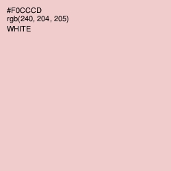 #F0CCCD - Pink Color Image