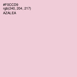 #F0CCD9 - Azalea Color Image