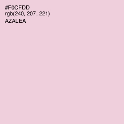 #F0CFDD - Azalea Color Image