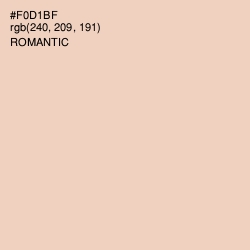 #F0D1BF - Romantic Color Image
