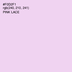 #F0D2F1 - Pink Lace Color Image