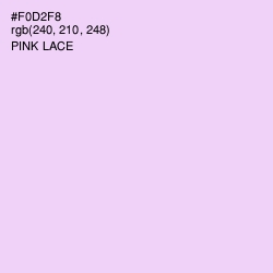 #F0D2F8 - Pink Lace Color Image