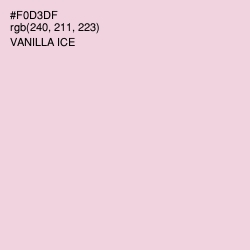 #F0D3DF - Vanilla Ice Color Image