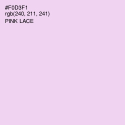 #F0D3F1 - Pink Lace Color Image