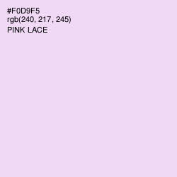 #F0D9F5 - Pink Lace Color Image