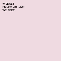 #F0DAE1 - We Peep Color Image