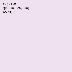 #F0E1F0 - Amour Color Image