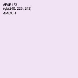 #F0E1F3 - Amour Color Image