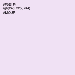 #F0E1F4 - Amour Color Image