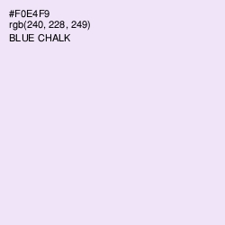#F0E4F9 - Blue Chalk Color Image