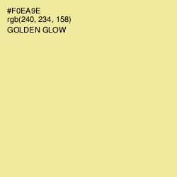 #F0EA9E - Golden Glow Color Image