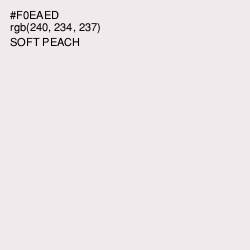 #F0EAED - Soft Peach Color Image