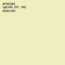 #F0EDBE - Sidecar Color Image