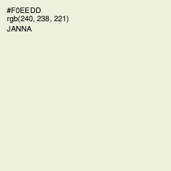 #F0EEDD - Janna Color Image