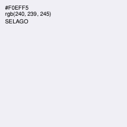 #F0EFF5 - Selago Color Image