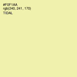 #F0F1AA - Tidal Color Image