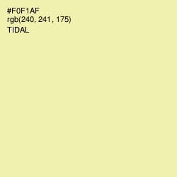 #F0F1AF - Tidal Color Image