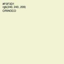 #F0F3D1 - Orinoco Color Image