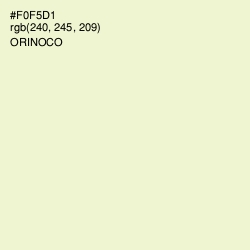 #F0F5D1 - Orinoco Color Image